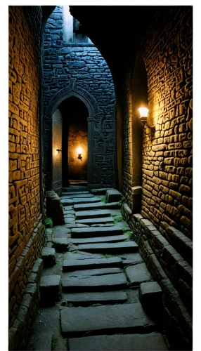 stone stairway,stone stairs,crypt,catacombs,stone oven,dungeon,cellar,the threshold of the house,the mystical path,stairway,passage,wine cellar,stone lamp,winding steps,burial chamber,entry path,medieval architecture,outside staircase,landscape lighting,basement,Illustration,Retro,Retro 24