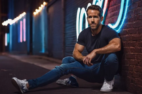 jeans background,toolroom,portrait background,lincoln blackwood,man on a bench,gosling,blue shoes,denim background,photo session at night,passenger,blue jeans,austin stirling,villas,paddy,male model,austin morris,neon lights,passenger groove,photographic background,bluejeans,Photography,Documentary Photography,Documentary Photography 20