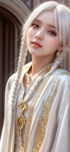 male elf,white rose snow queen,suit of the snow maiden,imperial coat,elsa,shuanghuan noble,the snow queen,rapunzel,cullen skink,elven,emperor,white lady,ao dai,pale,alhambra,whitey,princess' earring,eternal snow,nelore,hanbok