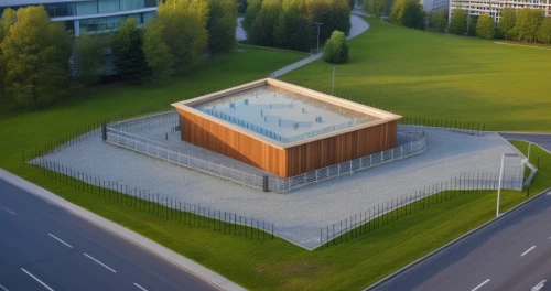futuristic art museum,water cube,skating rink,thermae,school design,wooden church,wooden sauna,sewage treatment plant,ski facility,aqua studio,new town hall,modern architecture,modern building,ice rink,new city hall,hydropower plant,chancellery,cube house,new building,autostadt wolfsburg,Photography,General,Realistic