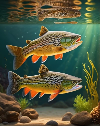 oncorhynchus,freshwater fish,fjord trout,trout breeding,rainbow trout,capelin,acanthorhynchus tenuirostris,northern pike,cutthroat trout,anodorhynchus,chinese sturgeon,coastal cutthroat trout,forest fish,gar,pacific sturgeon,wrasses,tobaccofish,porcupine fishes,cichla,arctic char,Illustration,Retro,Retro 09