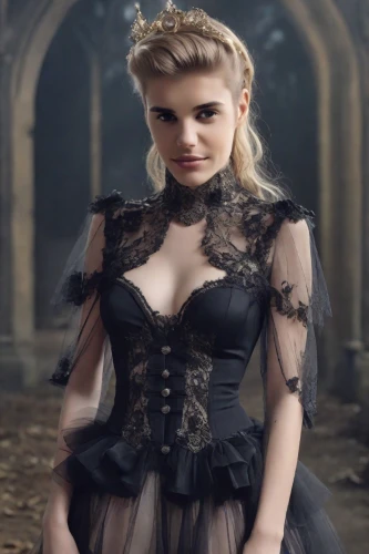 gothic fashion,gothic dress,gothic woman,gothic style,gothic portrait,celtic queen,vampire woman,vampire lady,bodice,victorian lady,corset,fairy queen,ball gown,gothic,fairy tale character,victorian style,mourning swan,the enchantress,see-through clothing,dark gothic mood,Photography,Natural
