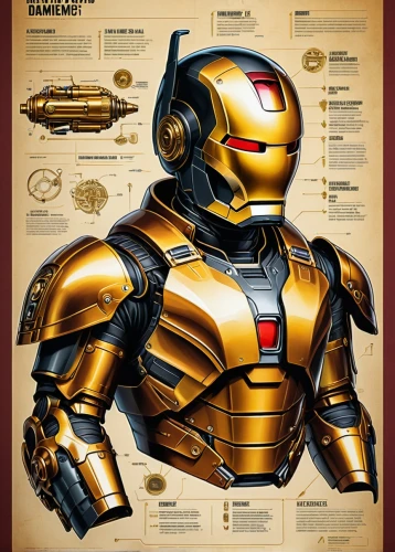 c-3po,gold paint stroke,iron-man,iron man,ironman,bumblebee,gold foil 2020,kryptarum-the bumble bee,scarab,knight armor,carapace,vector infographic,heavy armour,gold lacquer,armored,vector graphics,aquanaut,tony stark,yellow-gold,armor,Unique,Design,Infographics