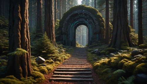 forest path,the mystical path,holy forest,fairytale forest,forest chapel,hollow way,elven forest,germany forest,pathway,heaven gate,enchanted forest,the forest,wooden path,forest of dreams,forest,hiking path,forest road,forest landscape,forest glade,forest walk,Photography,General,Sci-Fi