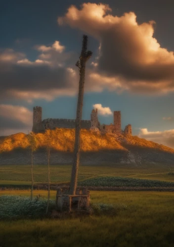 consuegra,castile-la mancha,templar castle,northumberland,volterra,ruined castle,calvary,knight's castle,summit castle,bamburgh,castle of the corvin,the cross,crimea,castel,galician castle,medieval castle,celtic cross,necropolis,camelot,bastion,Photography,General,Natural