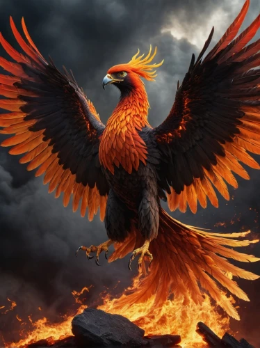phoenix,fire birds,firebird,phoenix rooster,fawkes,firebirds,eagle,imperial eagle,gryphon,of prey eagle,bird of prey,african eagle,eagle eastern,eagles,eagle illustration,fire background,mongolian eagle,flying hawk,fire angel,garuda,Art,Artistic Painting,Artistic Painting 33