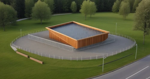 school design,corten steel,wooden sauna,skating rink,ski facility,sewage treatment plant,olympia ski stadium,basketball court,3d rendering,cubic house,archidaily,wooden church,folding roof,dug-out pool,solar cell base,cube house,printing house,timber house,eco-construction,moveable bridge,Photography,General,Realistic