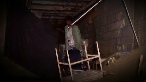 creepy doorway,outside staircase,basement,abandoned room,stairwell,steel stairs,stair,mine shaft,staircase,abandoned building,camera operator,abandoned factory,urbex,cellar,photo session in torn clothes,ladder,fire escape,attic,video scene,rope-ladder