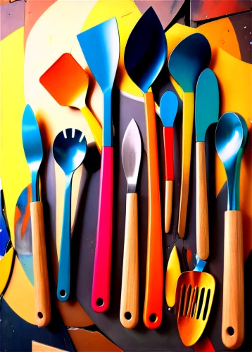 cooking utensils,kitchen utensils,utensils,reusable utensils,kitchen tools,kitchenware,cookware and bakeware,cutlery,baking tools,flatware,paint brushes,kitchen utensil,food icons,garden tools,art tools,utensil,tools,eco-friendly cutlery,cooking spoon,colorful foil background,Conceptual Art,Graffiti Art,Graffiti Art 07