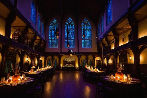 candlelights,haunted cathedral,wedding setup,the black church,candlelight,sanctuary,ornate room,blood church,dandelion hall,candle light,dining room,black church,hall of the fallen,a dark room,candle light dinner,chapel,event venue,advent candles,treasure hall,easter vigil,Conceptual Art,Sci-Fi,Sci-Fi 14