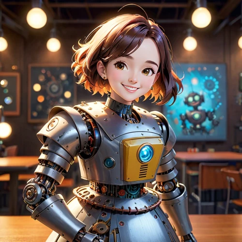 minibot,cg artwork,vector girl,honmei choco,ai,engineer,robot icon,bot training,kosmea,pub,robotics,io,tracer,nora,artificial intelligence,robot,bot,social bot,aquanaut,robot in space,Anime,Anime,Cartoon