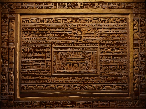 carved wall,maya civilization,hieroglyphs,hieroglyph,carvings,tutankhamun,tutankhamen,sarcophagus,the court sandalwood carved,carved wood,pharaonic,karnak,hieroglyphics,egyptian temple,ancient egyptian,ancient art,aztec,ancient egypt,stelae,yantra,Conceptual Art,Daily,Daily 19