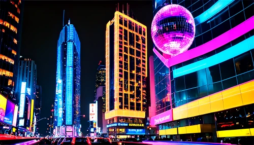 time square,colored lights,colorful city,times square,shinjuku,radio city music hall,new york,neon lights,city lights,new york streets,newyork,citylights,neon light,tokyo city,manhattan,colorful light,shibuya,tokyo,neon sign,city at night,Illustration,Realistic Fantasy,Realistic Fantasy 38