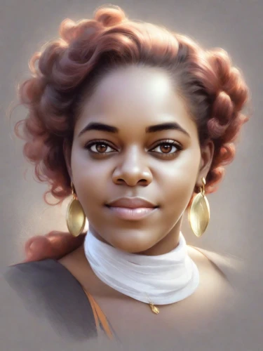 digital painting,custom portrait,tiana,fantasy portrait,african woman,woman portrait,african american woman,artist portrait,world digital painting,nigeria woman,maria bayo,girl portrait,portrait of a girl,digital art,portrait background,princess leia,portrait,jaya,lando,hosana