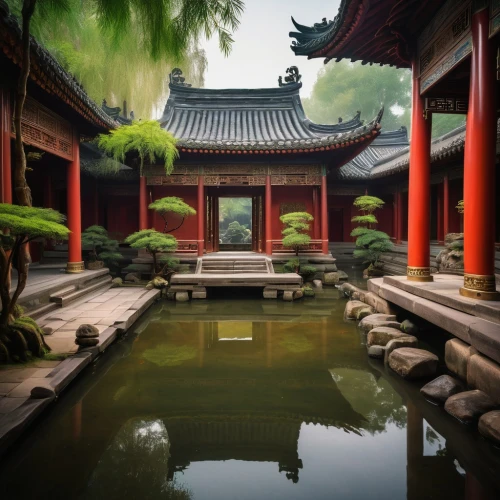 asian architecture,chinese temple,chinese architecture,buddhist temple,hyang garden,suzhou,zen garden,hall of supreme harmony,japanese architecture,yunnan,japan garden,white temple,south korea,hanging temple,japanese shrine,japanese garden,japanese zen garden,korean culture,chinese art,nanzen-ji,Illustration,Vector,Vector 08