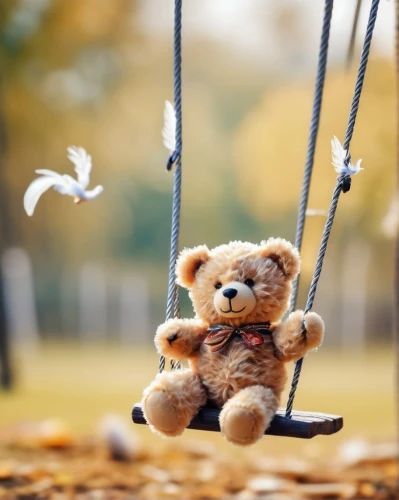 wooden swing,children's background,teddy bear waiting,child in park,empty swing,hanging swing,garden swing,swing set,stop children suicide,outdoor play equipment,teddy-bear,monchhichi,swinging,teddybear,golden swing,3d teddy,teddy bear,child's frame,world children's day,swing,Unique,3D,Panoramic