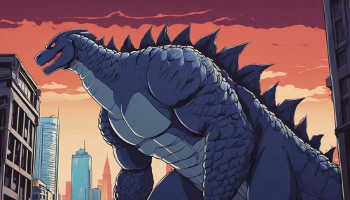 godzilla,dragon of earth,giant lizard,rex,saurian,gigantic,drexel,vector illustration,would a background,dinosaruio,dino,big hero,extinction,shinjuku,doomsday,drago milenario,scaled reptile,big,croc,giant