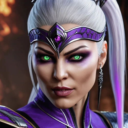 violet head elf,dark elf,female warrior,evil woman,sorceress,gara,symetra,monsoon banner,samara,huntress,tiber riven,lokportrait,fantasy woman,goddess of justice,dragon li,fierce,veronica,the enchantress,artemisia,cosmetic,Photography,General,Realistic