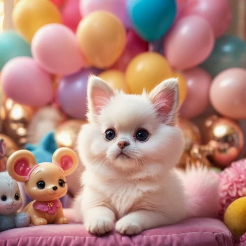 doll cat,cute cat,pomeranian,pink cat,cute animals,first birthday,pompom,kawaii animals,cute animal,1st birthday,little cat,cute puppy,bonbon,animal balloons,kitten,pom-pom,pekingese,birman,cute baby,soft toys,Photography,General,Commercial