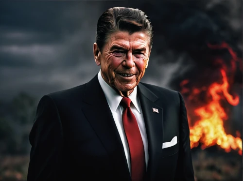 ronald reagan,president of the u s a,bay of pigs,patriot,2020,the president,nuclear war,america,45,president,2021,president of the united states,republican,apocalypse,vendetta,fire background,kennedy,assassination,barrack obama,murderer,Conceptual Art,Fantasy,Fantasy 09