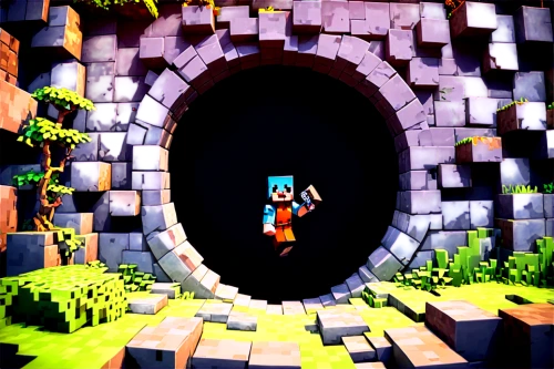 ravine,chasm,3d render,the blue caves,blue cave,mine shaft,dungeons,blue caves,cave,scandia gnome,dungeon,miner,tileable,lego background,cave tour,wall tunnel,3d fantasy,tiny world,pit cave,descent,Unique,Pixel,Pixel 03