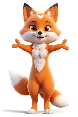 cute fox,a fox,child fox,fox,adorable fox,little fox,mozilla,garden-fox tail,redfox,orange,sand fox,foxes,defense,firefox,red fox,fox stacked animals,cute cartoon character,mascot,wall,furta,Unique,3D,3D Character