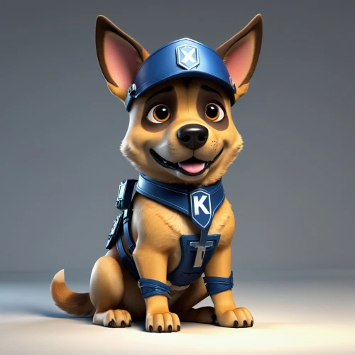 a police dog,police dog,corgi-chihuahua,corgi,policeman,police officer,officer,swedish vallhund,chihuahua,working terrier,welschcorgi,scout,3d model,terrier,gsd,sheriff,pubg mascot,working dog,schutzhund,dog,Unique,3D,3D Character