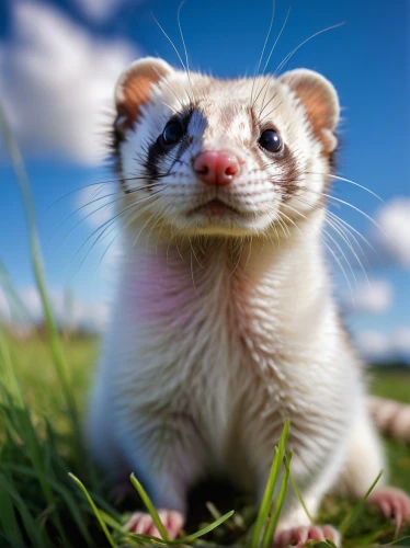 ferret,black-footed ferret,long tailed weasel,mustelid,weasel,polecat,common opossum,mustelidae,stoat,virginia opossum,opossum,possum,whiskers,cute animal,lun,mammal,sugar glider,dormouse,striped skunk,greater crimson glider,Photography,Documentary Photography,Documentary Photography 05