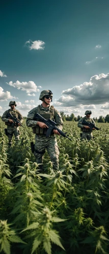 hemp family,army men,soldiers,armed forces,legalization,federal army,cash crop,field of cereals,the military,field training,afghan,afghani,afghanistan,patrol,vietnam,infantry,buy weed canada,hemp,military camouflage,special forces