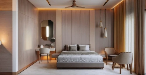 room divider,modern room,sleeping room,guest room,bedroom,boutique hotel,contemporary decor,danish room,japanese-style room,interior modern design,guestroom,modern decor,great room,bamboo curtain,interior decoration,interior design,room lighting,canopy bed,rooms,wall lamp