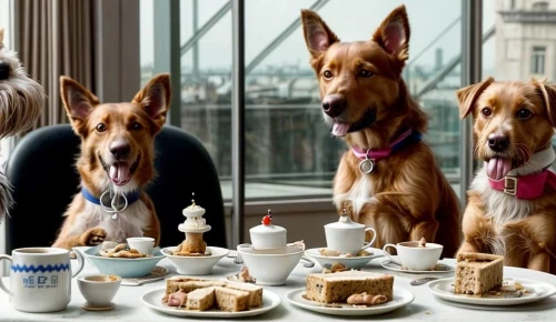 dog cafe,teatime,afternoon tea,high tea,tea time,tea party,coffee break,kennel club,breakfast buffet,dog-photography,british tea,paris cafe,treats,breakfast table,chinaware,dog photography,business meeting,cream tea,pet vitamins & supplements,ginger family