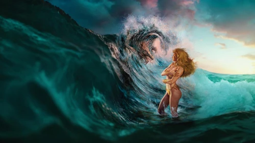 mermaid background,siren,photo manipulation,water nymph,tidal wave,photomanipulation,believe in mermaids,submerged,ocean background,sirens,god of the sea,underwater background,ocean,poseidon,mermaid,fantasy picture,let's be mermaids,exploration of the sea,photoshop manipulation,ocean waves