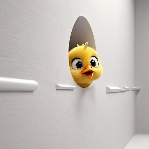 rubber duckie,rubber ducky,rubber duck,knuffig,bathroom accessory,duck bird,ducky,rubber ducks,duck,bart owl,doorbell,the duck,pororo the little penguin,hatch,beaks,angry bird,loo,shower door,b3d,door knob,Unique,3D,3D Character