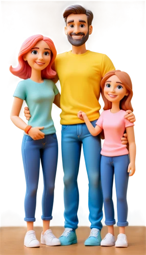 ginger family,3d model,3d figure,cartoon people,clay animation,family care,plug-in figures,3d albhabet,retro cartoon people,doll figures,family group,3d modeling,animated cartoon,advertising figure,online business,children toys,gesneriad family,parents with children,consumer protection,figurines,Unique,3D,Clay