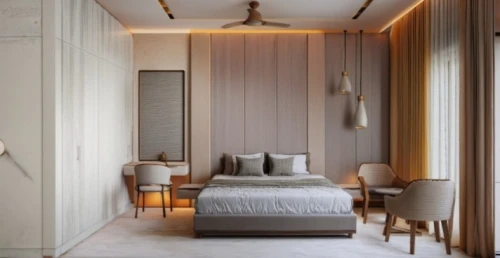 room divider,modern room,boutique hotel,sleeping room,danish room,guest room,bedroom,contemporary decor,guestroom,modern decor,japanese-style room,hallway space,great room,four-poster,canopy bed,bamboo curtain,wade rooms,interior decoration,casa fuster hotel,interiors