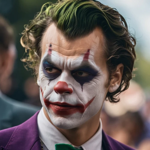 joker,scary clown,clown,creepy clown,harry,ledger,face paint,harry styles,face painting,horror clown,rodeo clown,styles,the suit,clowns,work of art,supervillain,the make up,without the mask,with the mask,it,Photography,General,Cinematic