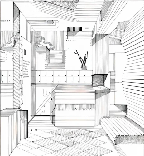 archidaily,staircase,kirrarchitecture,winding staircase,outside staircase,stairwell,japanese architecture,house drawing,architect plan,escher,circular staircase,interiors,an apartment,geometric ai file,isometric,hallway space,stairway,orthographic,stair,line drawing,Design Sketch,Design Sketch,None