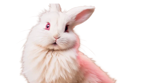 angora rabbit,angora,european rabbit,dwarf rabbit,domestic rabbit,no ear bunny,rabbit,bunny,bun,rebbit,lepus europaeus,cottontail,snowshoe hare,pink background,white bunny,deco bunny,hare,rainbow rabbit,bunny tail,transparent background,Illustration,Black and White,Black and White 15