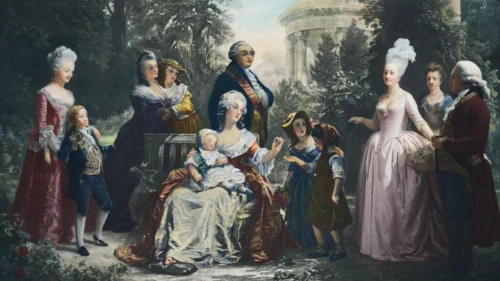 seven citizens of the country,mulberry family,the ceremony,the dawn family,george washington,wedding photo,founding,group photo,group of people,apollo and the muses,church painting,monarchy,diademhäher,the order of the fields,french digital background,fête,westphalia,pageant,sanssouci,bougereau