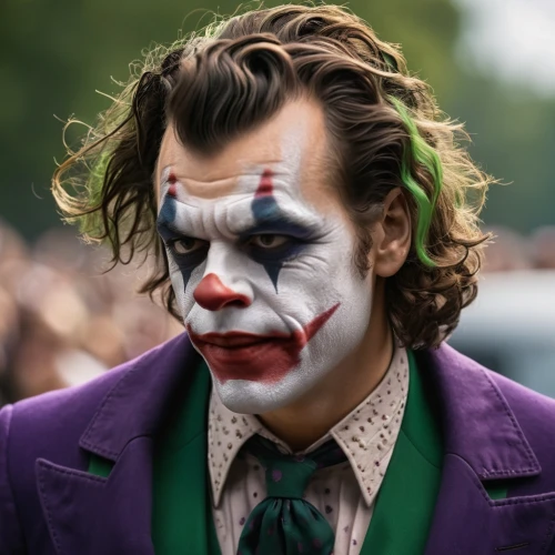 joker,scary clown,rodeo clown,clown,creepy clown,harry styles,harry,horror clown,styles,mime artist,face paint,ledger,work of art,face painting,clowns,the suit,supervillain,ringmaster,trickster,dimple,Photography,General,Cinematic