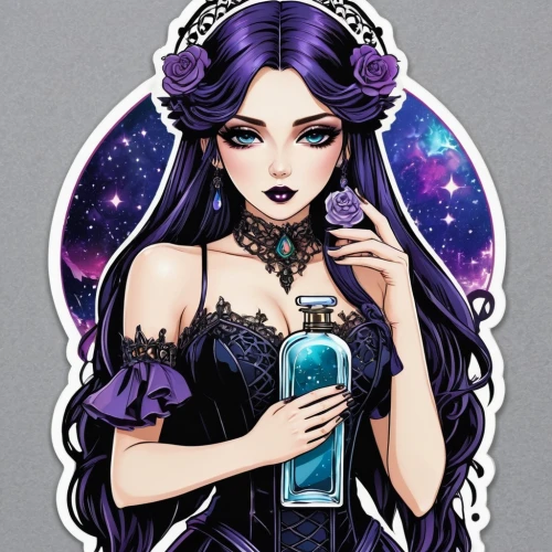 zodiac sign libra,vanessa (butterfly),luna,zodiac sign gemini,libra,star mother,la violetta,aquarius,star illustration,virgo,queen of the night,vector illustration,phone icon,fairy galaxy,horoscope libra,fashion vector,gemini,sorceress,zodiac sign leo,ice queen,Unique,Design,Sticker