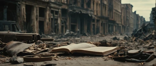 destroyed city,read a book,the books,books,open book,bookstore,rubble,old books,post-apocalypse,books pile,warsaw uprising,book store,bookworm,textbooks,bookshop,book antique,stalingrad,bookselling,pile of books,burnt pages,Photography,General,Cinematic