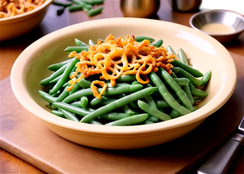 green bean casserole,stir-fried morning glory,frozen vegetables,korean side dish,snack vegetables,noodle bowl,pasta and beans,soba noodles,tteok-bokki,rotini,green soybeans,golden samphire,fragrant peas,sea salad,carrot salad,edamame,huaiyang cuisine,cheese noodles,soba,lo mein,Illustration,Realistic Fantasy,Realistic Fantasy 39