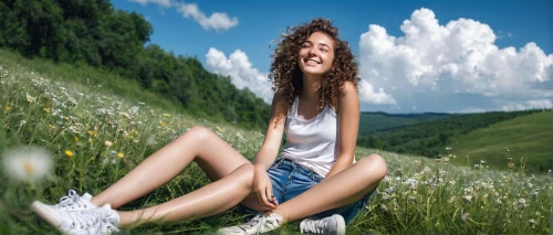 girl lying on the grass,girl in flowers,taraxacum officinale,girl sitting,taraxacum,girl in a long,relaxed young girl,image manipulation,photographic background,arnica,photoshop manipulation,landscape background,green background,little girl in wind,image editing,portrait photography,girl and boy outdoor,girl in t-shirt,background view nature,girl picking flowers,Art,Classical Oil Painting,Classical Oil Painting 30