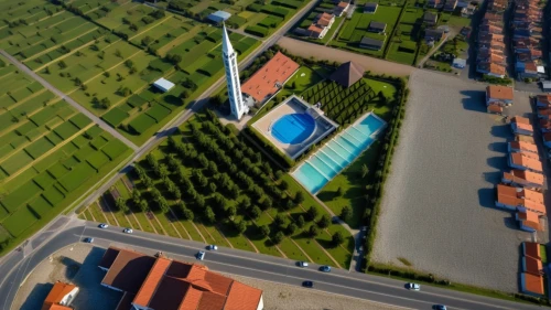 private estate,suburbs,aerial view umbrella,outdoor pool,bird's-eye view,hotel complex,bird's eye view,resort town,swimming pool,aerial,apartment complex,suburban,overhead view,aerial shot,aerial view,bendemeer estates,housing estate,residential area,apartment-blocks,new housing development,Photography,General,Realistic