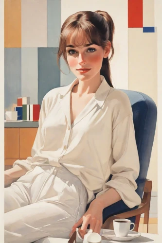 audrey hepburn,girl with cereal bowl,woman drinking coffee,nurse uniform,woman sitting,female nurse,japanese woman,model years 1958 to 1967,woman at cafe,nurse,audrey hepburn-hollywood,girl at the computer,female doctor,girl-in-pop-art,librarian,audrey,white-collar worker,optician,office worker,girl studying,Digital Art,Poster