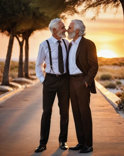 old couple,gay love,wedding photo,pre-wedding photo shoot,elderly people,man love,loving couple sunrise,pensioners,gay couple,romantic portrait,senior citizens,grandparents,couple in love,old age,wedding couple,wedding photography,photo shoot for two,anniversary 50 years,just married,tango argentino,Illustration,Paper based,Paper Based 09