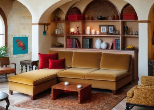 moroccan pattern,riad,morocco,chaise lounge,apartment lounge,sitting room,boutique hotel,marrakesh,casa fuster hotel,persian architecture,living room,interior decor,iranian architecture,caravanserai,interior design,seating furniture,interior decoration,loft,livingroom,soft furniture