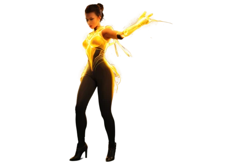 sprint woman,human torch,firedancer,tracer,png transparent,spider the golden silk,citrine,3d figure,gold spangle,yellow jumpsuit,yellow,png image,vesper,goldenrod,yellow skin,majorette (dancer),transparent image,broncefigur,voodoo woman,golden ritriver and vorderman dark,Conceptual Art,Fantasy,Fantasy 06