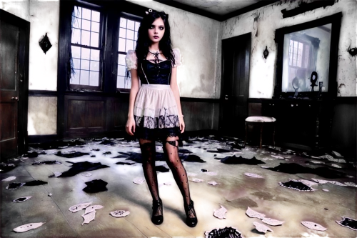 torn dress,dollhouse,asylum,abandoned room,doll's house,photo manipulation,broken glass,jigsaw puzzle,jigsaw,photo session in torn clothes,witch house,voodoo doll,slender,photomanipulation,distressed clover,fallen petals,dark art,devilwood,gothic dress,withered,Conceptual Art,Fantasy,Fantasy 34